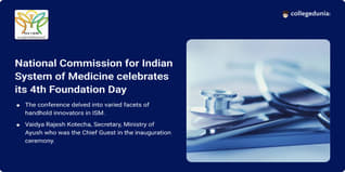 National Commission for Indian System of Medicine celebrates its 4th Foundation Day; Check Details Here